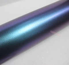 PUR Blue Chameleon Full Car Wrap Satin Chrome Pearl Metal Vinyl Decal Sticker AX