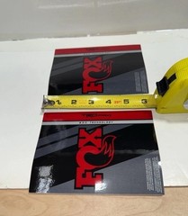 Lot Of 2 TRD PRO B.O.C. FOX RACING SHOCKS DECALS STICKERS INTERNAL BYPASS