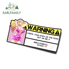 EARLFAMILY 5.1″ Car Stickers Creative Waterproof Laptop Luggage VAN JDM Decals