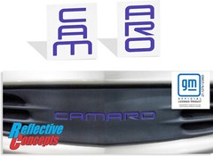 Front Lettering Inlay Decal Sticker for 93-02 Camaro