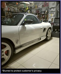 Side Stripes Custom Decal Kit for Porsche Boxster, Cayman, 944 & some Older 911s