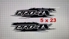 Compatible with Nissan Pro 4X Splash, Side Bed 4×4 Vinyl Graphic. 2 Titan