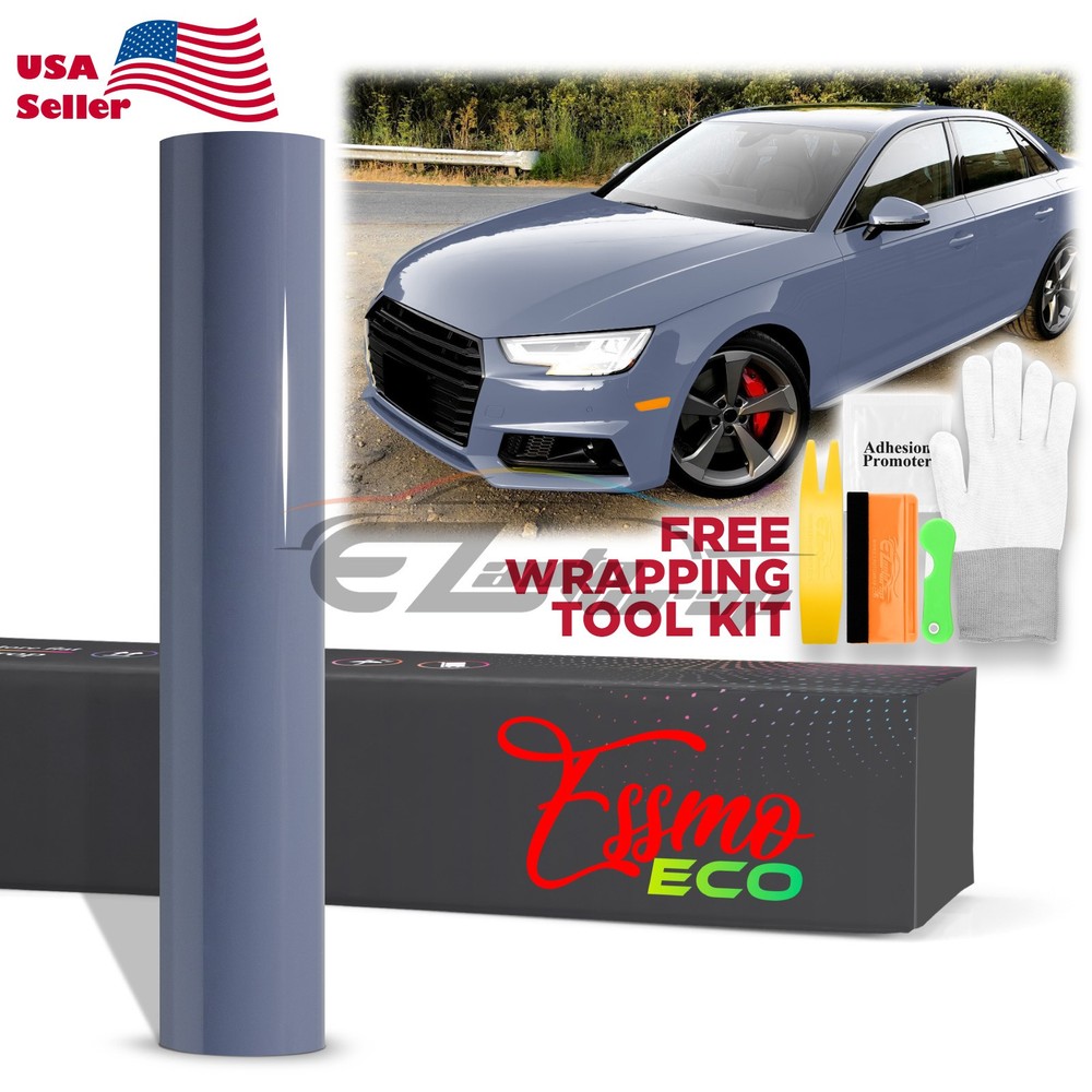 5FTx8FT PPF Space Gray Gloss Color Vinyl Paint Protection Film Scratch Car Wrap