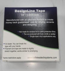 Designline Knifeless Tape 164 foot roll – 1/8″/3.5mm wide