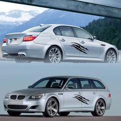 2PCS Claw Mark Decals for Cars,Headlight Car Sticker,Stripes Scratch Decal Vi…