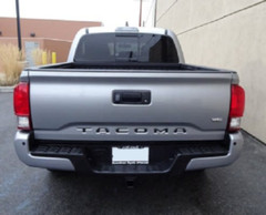 BLACK Tailgate Insert Letters Decal Vinyl Stickers for Toyota Tacoma 2016-22 New