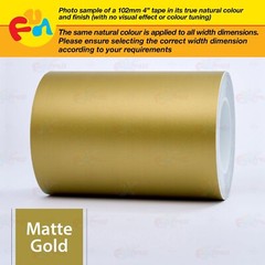 MATTE GOLD 1/2″ 12mm PIN STRIPE Car Model Streamline TAPE Decal Vinyl Sticker
