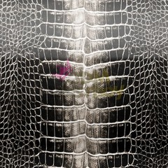 2D High Gloss Alligator Skin Vinyl Wrap Sticker Decal Bubble Free Sheet Film