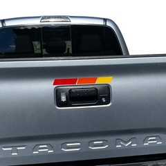 Retro Stripe for Toyota Tacoma Decal Tailgate 2016-2023 Red Orange Yellow RSB2