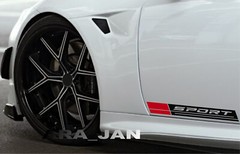 SPORT Decal Sticker car racing stripe emblem logo motorsport performance PAIR 2p