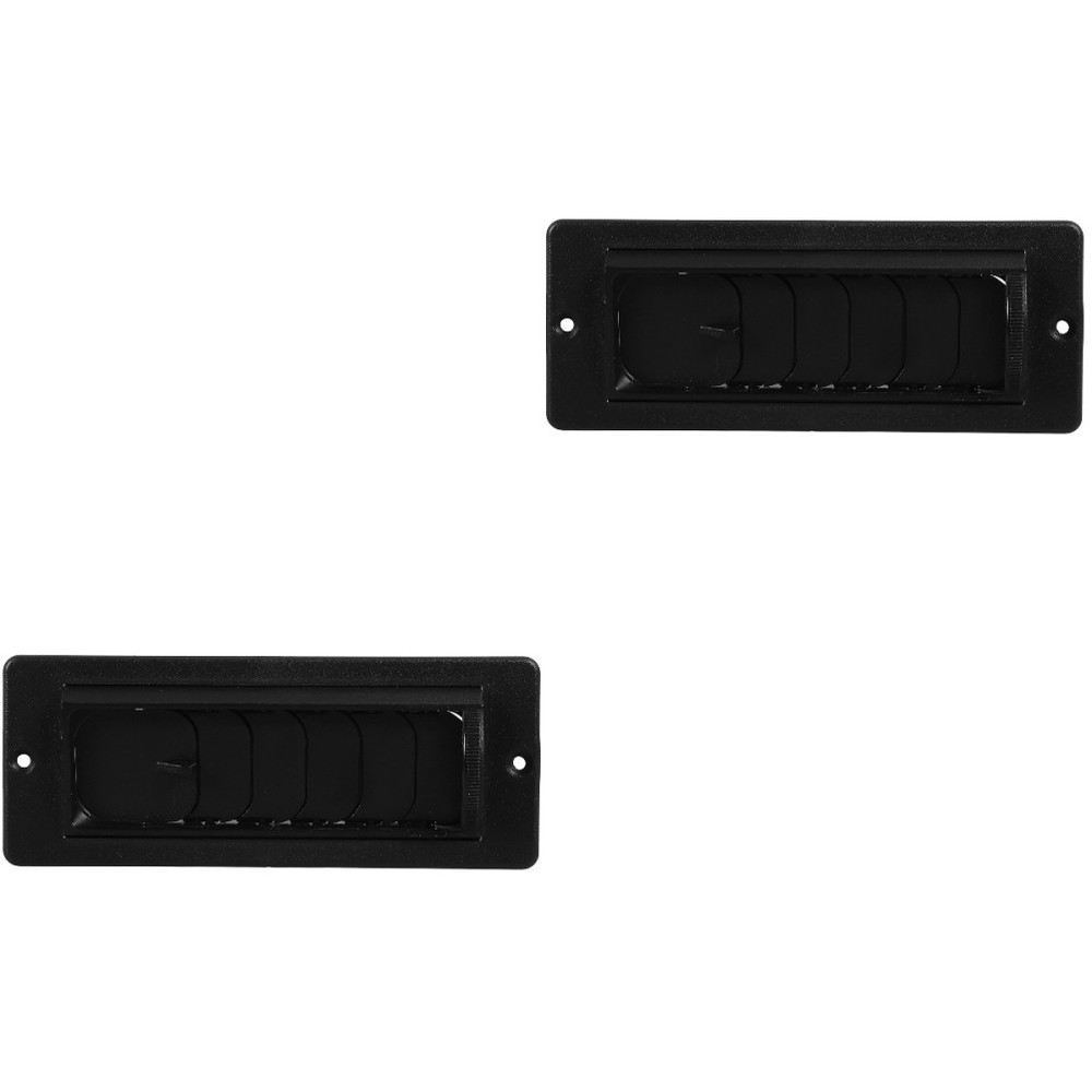 2 Count Dashboard Air Vent Panel Grille Cover Ac Car Conditioner Outlet