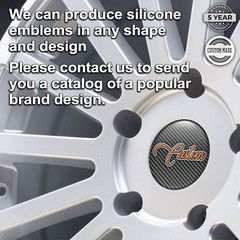 Custom 3D Domed Stickers Logo Labels Industrial Resin Badges Laptop Tech Decals