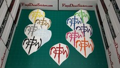 5″x6″ NOTW Any Color not of this world vinyl decal stickers religious christian