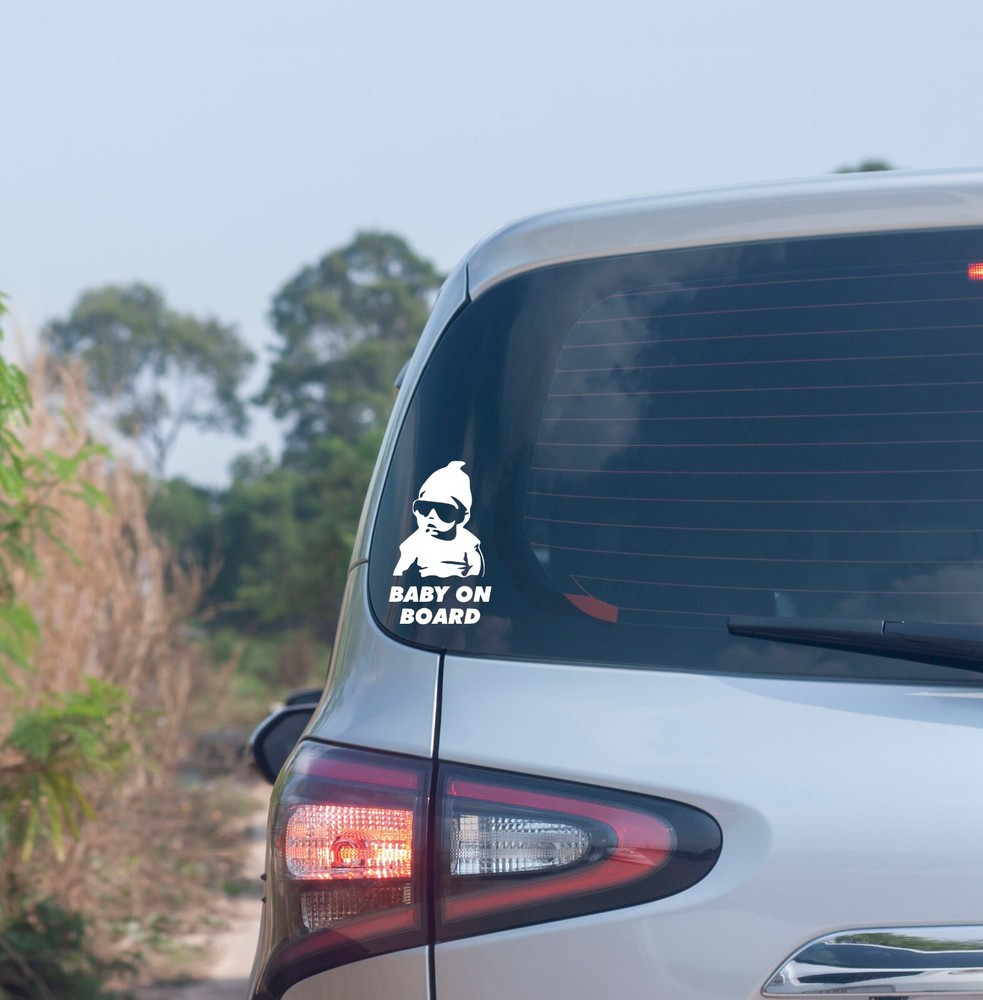 Baby On Board Vinyl Decal