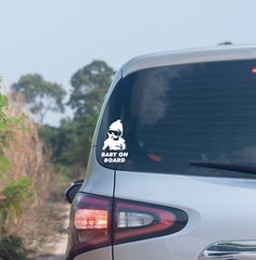 Baby On Board Vinyl Decal