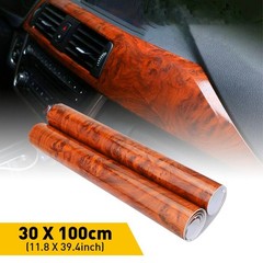 Grain Decal Glossy Wood Car Vinyl Wrap Film Sticker Sheet Sparkle 11.8″*39.4″ US