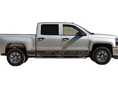 Car Side Stripe Graphics Sticker For Silverado Ford F150 Vw Amarok Hilux Tacoma