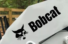 Bobcat 12″ Loader Arm Decals SET OF 2 Skid Steer Multi-Color Vinyl Decal Sticker