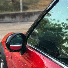 4x/8x Car Rearview Mirror Film, Waterproof Film Side Mirror Rainproof Film HD US