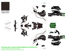 R1300RT Touring Graphic Full Decal Vinyl Sticker Kit (6-1.Option719)