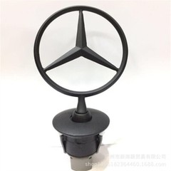 Full Metal Front Bonnet Hood Modified Standing Emblems For Mercedes Benz