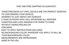 Michael myers car Halloween truck toolbox vinyl decal 2” wide by 4” tall White