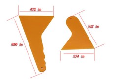 7Pcs Car Sticker Tool Kit Window Tint Accessories Squeegee Film Sticker Scraper