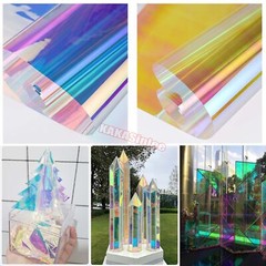24″ Wide Smooth Chameleon Rainbow Decal Wrap Window Film Glass Sticker Tint AX