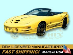 2002 Pontiac Firebird Trans Am Collector’s Edition Decals Graphics & Stripes Kit