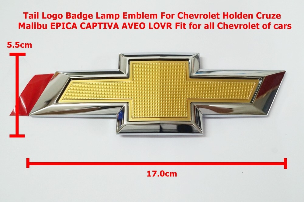 CHEVROLET 2011-2014 Captiva EMBLEM BADGE STICKER DECAL ABS PLASTIC LOGO 17X5.5