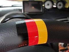 2pc 9″ Euro Color Stripe Decal Stickers For Car Exterior or Interior Decoration