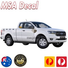 MSA STICKER DECAL RACING TEAM, TOOLBOX MECHANIC