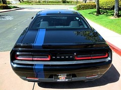 FITS Dodge Challenger 15 to 22 Racing Stripe 5″ + 1/2 Inch Graphic Decal Cut Kit