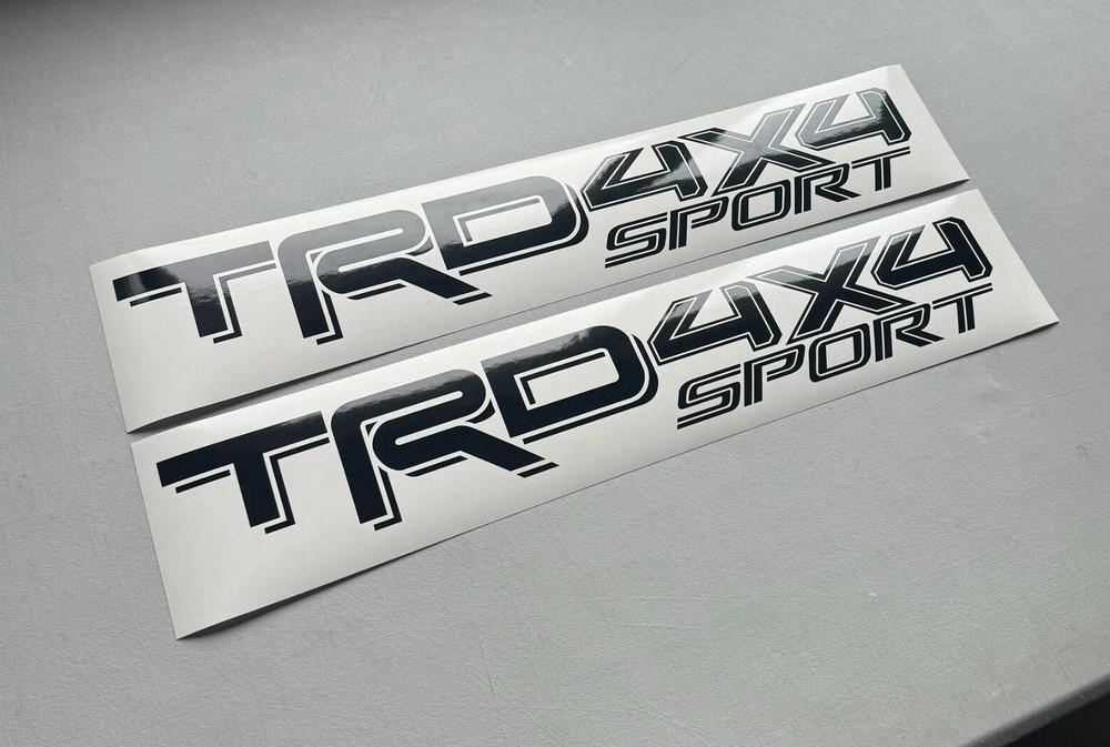 TRD 4×4 Sport Side Stripe SET OF 2 Decal Toyota Tacoma Tundra Sticker