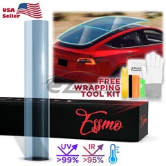 TPU Essmo Security Light Blue Glass Car Sunroof VLT70% UV99% Windshield Sunshade