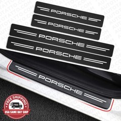 Universal Car Door Plate Sill Scuff Cover Anti Scratch Decal Sticker Protector