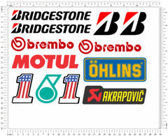 40 + Racing Decals Stickers Drag Race Nascar High Quality Vinyl FREE SHIP