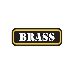 Brass Ammo Can Sticker Decal