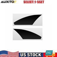 SMOKE Black FOR 2022-2024 Honda Civic Headlight Precut Vinyl Tint Overlays 2-10X