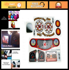Replacement Decal for Little Tikes Cozy Coupe II Car & Firetruck – Toy Restore