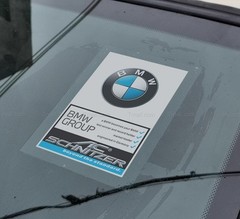 BMW Front Windshield Sticker Decal Car