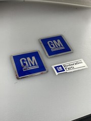 68-82 Door GM Decal BLUE 3M ALL GM Vehicles PAIR Reproduction Sold in a Pair