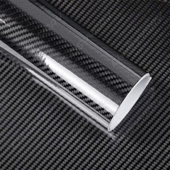 8D Auto Accessories Glossy Carbon Fiber Vinyl Film Car Interior Wrap Stickers US