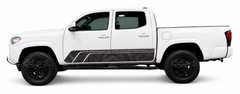 Topographic Side Skirt Vinyl Graphic Decals Fits Toyota Tacoma 2016-2023