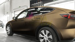ESSMO PET Matte Metallic Coffee Car Vehicle Vinyl Wrap Decal Sticker