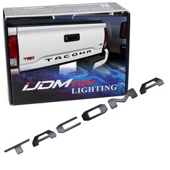 Matte Black Finish 3D Raised Tailgate Letter Pieces For 2024-up Toyota Tacoma