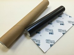 2FT x 5FT 3M 2080 Wrap Satin Black S12 Vinyl Car Wrap Sticker Decal Film Roll