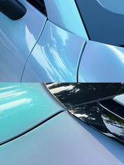 Genuine Super Gloss Vinyl Wrap Car Auto Sticker Film Decal Bubble Free Sheet