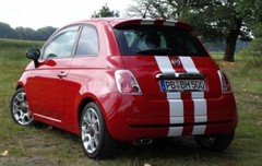 FITS All Fiats 5″ Twin Duel Vinyl Graphic Decal Sticker Racing Stripes 25 FEET