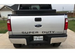 RED Tailgate Plastic Letter Inserts for 08-16 SUPER DUTY Models Not Decal